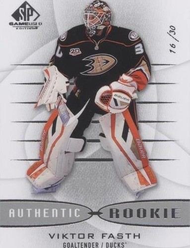 2013-14 SP Game Used Edition - Viktor Fasth #165