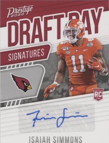 2020 Panini Prestige Isaiah Simmons #DDS-IS