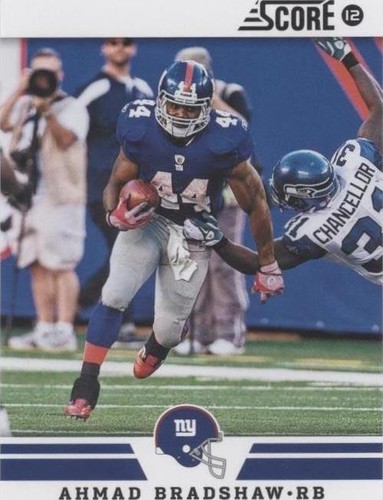 2012 Score Ahmad Bradshaw #31