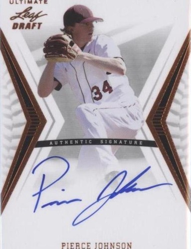 2012 Leaf Ultimate Draft - Pierce Johnson #BA-PJ1