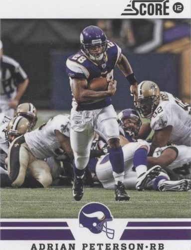 2012 Score Adrian Peterson #133