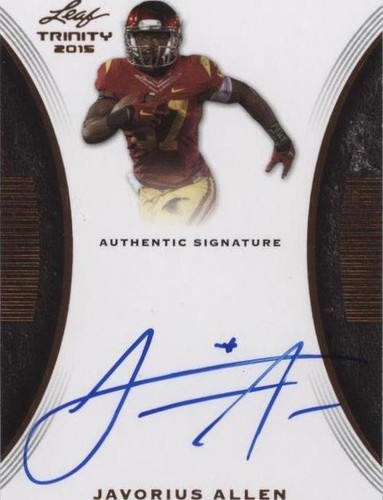 2015 Leaf Trinity Javorius Allen #TS-JA1