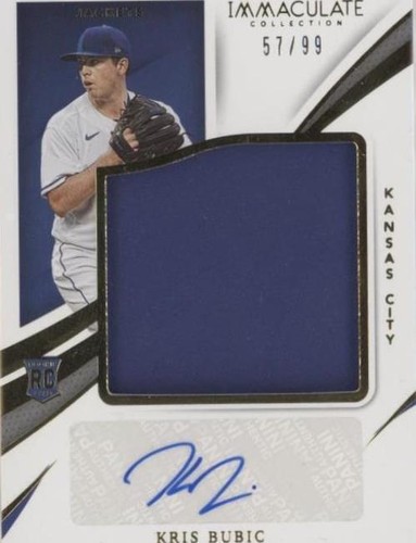 2021 Panini Immaculate Collection - Kris Bubic #J-KB