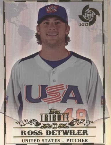 2013 Topps Tribute WBC - Ross Detwiler #96