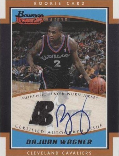 2002-03 Bowman Signature - Dajuan Wagner #SE-DW