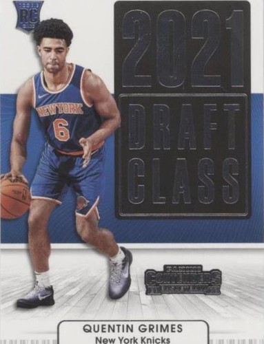 2021-22 Panini Contenders - Quentin Grimes #25