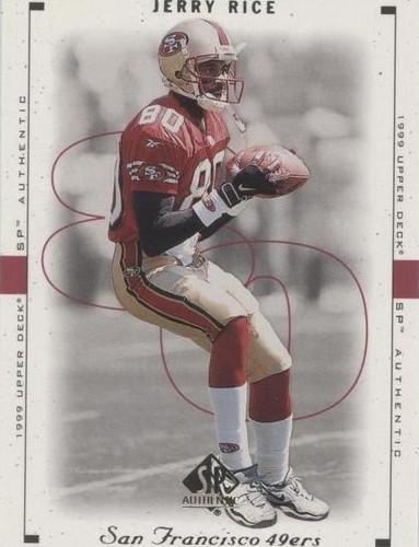 1999 SP Authentic Jerry Rice #76