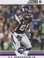 2012 Score E.J. Henderson #136