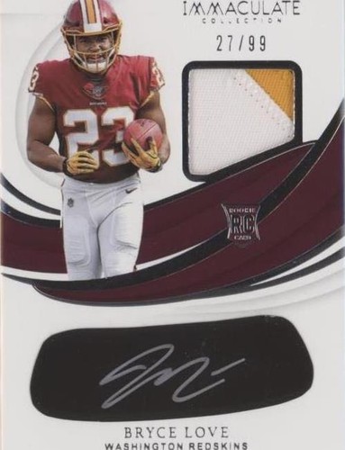 2019 Panini Immaculate Collection Bryce Love #REB-BLO