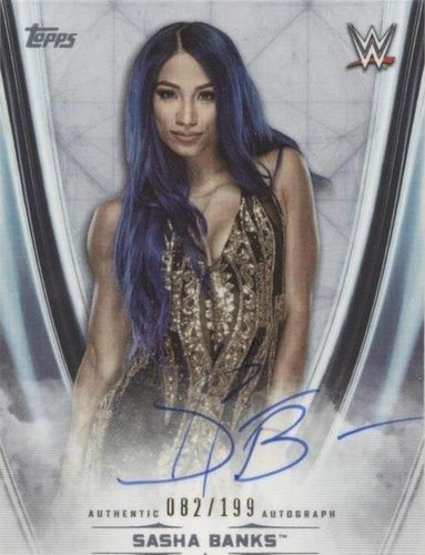 2020 Topps WWE Undisputed - Sasha Banks #A-SB