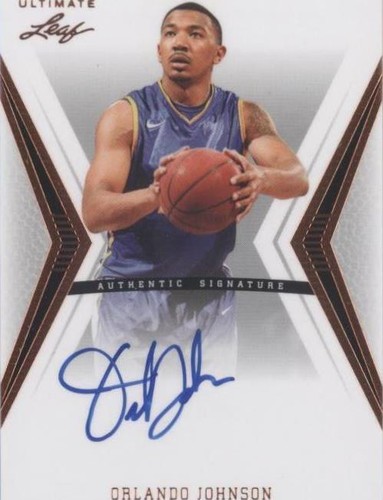 2012 Leaf Ultimate - Orlando Johnson #BA-OJ1