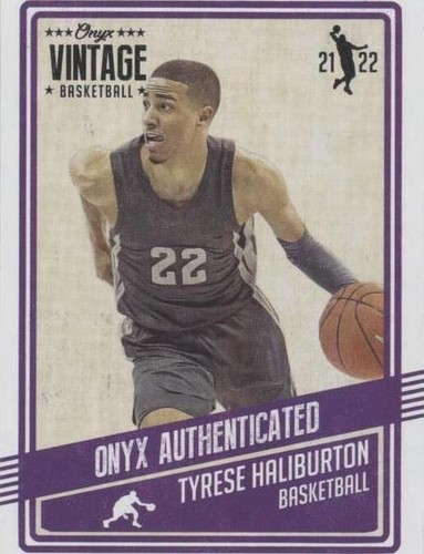 2021-22 Onyx Vintage #VBTH Tyrese Haliburton | eBay