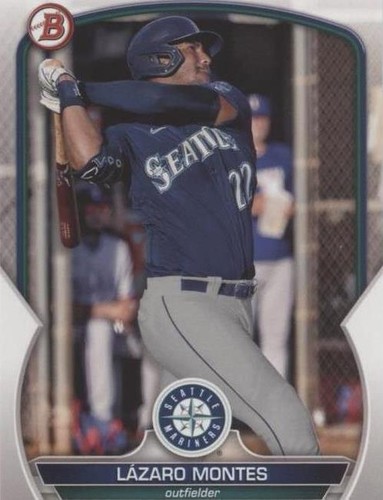 2023 Bowman Lazaro Montes Spotlights Insert Mariners #BS-9