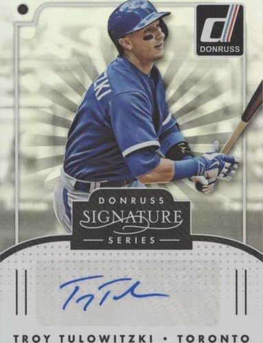 2016 Panini Donruss - Troy Tulowitzki #SGS-TZ
