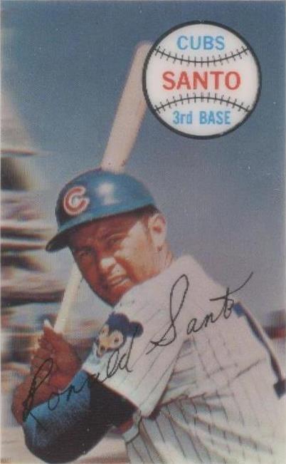 1970 Kellogg's 3-D Super Stars - Ron Santo #42