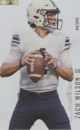 2021 Wild Card MATTE Zach Wilson #MBC-5