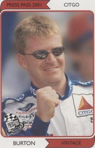2001 Press Pass - Jeff Burton #VN 3