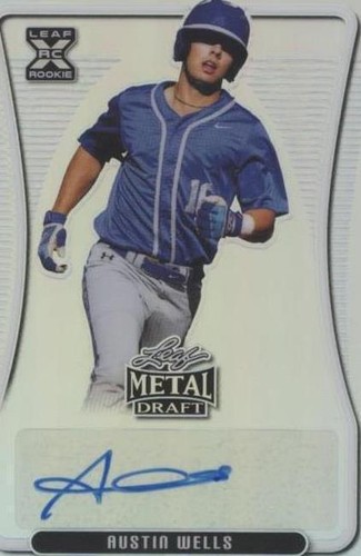 2020 Leaf Metal Draft - Austin Wells #BA-AW2