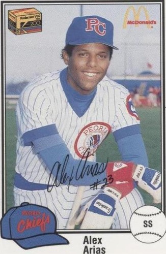 1989 Kodak Peoria Chiefs - Alex Arias #17