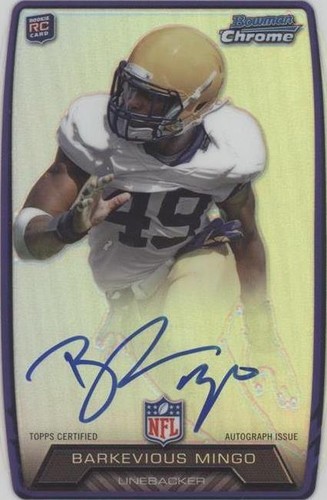 2013 Bowman Barkevious Mingo #RCRA-BM