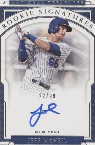 2019 Panini National Treasures - Jeff McNeil #RS-JM