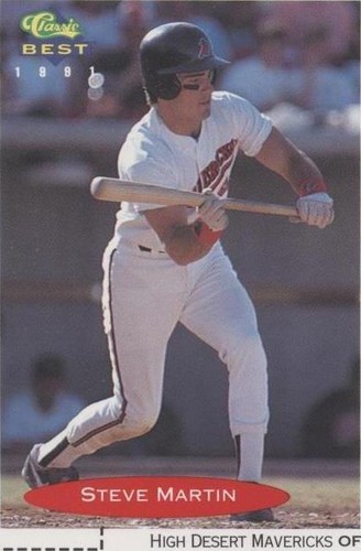 1991 Classic Best Minor League - Steve Martin #85