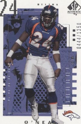 2000 SP Authentic Deltha O'Neal #95