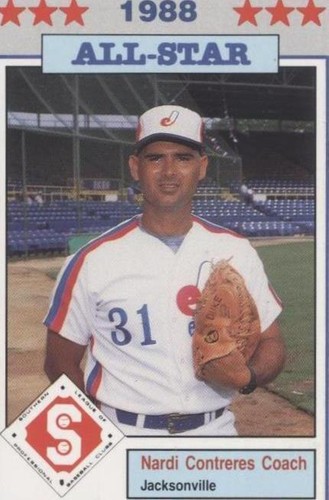 1988 Southern League All-Stars - Nardi Contreras #40