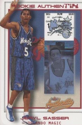 2001-02 Fleer Authentix - Jeryl Sasser #109