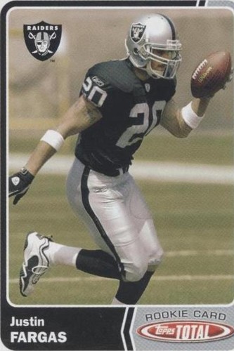 2003 Topps Total Justin Fargas #540
