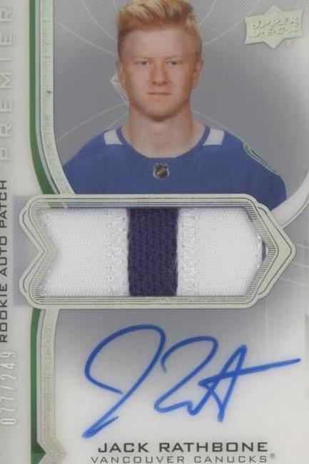 2020-21 Upper Deck Premier - Jack Rathbone #AR-JR