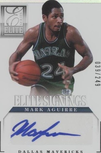 2012-13 Elite Series - Mark Aguirre #34