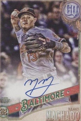2018 Topps Gypsy Queen - Manny Machado #GQA-MM