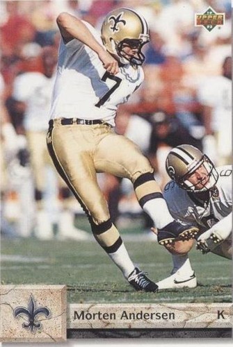 1992 Upper Deck Morten Andersen #477
