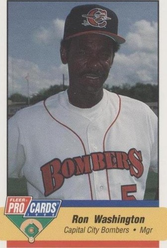 1994 Fleer ProCards Minor League - Ron Washington #1767