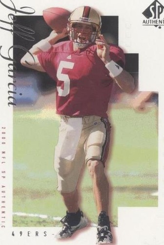 2000 SP Authentic Jeff Garcia #77