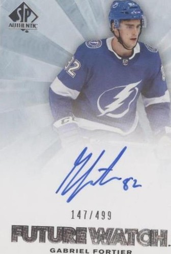 2021-22 SP Authentic - Gabriel Fortier #RFWA-GF