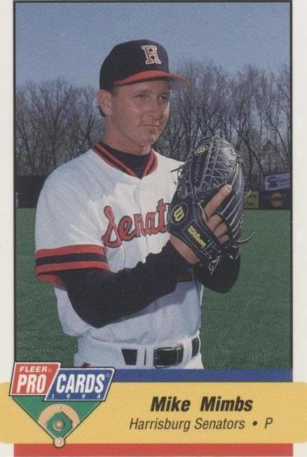 1994 Fleer ProCards Minor League - Mike Mimbs #2087
