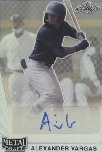 2021 Leaf Metal Draft - Alexander Vargas #LA-AV1
