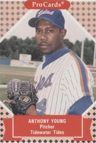 1991 ProCards Tomorrow's Heroes - Anthony Young #278