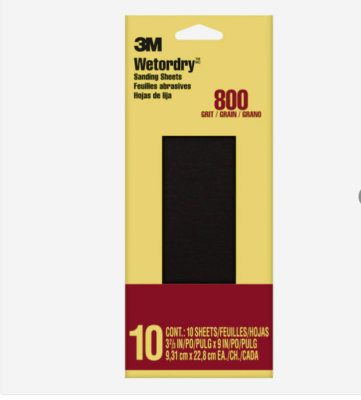 3m wet dry deals sandpaper