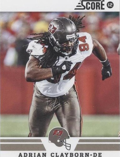 2012 Score Adrian Clayborn #124