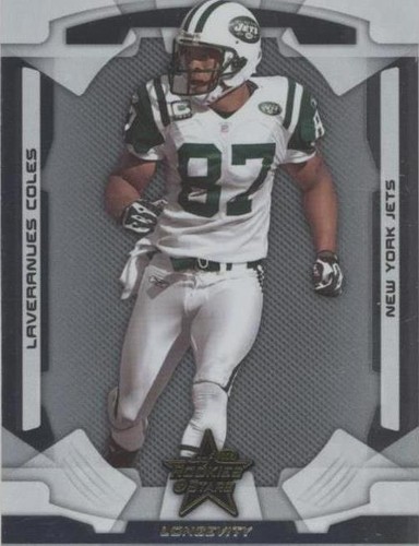 2008 Leaf Rookies & Stars Longevity Laveranues Coles #68