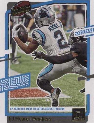 2023 Panini Donruss D.J. Moore #H-DJM