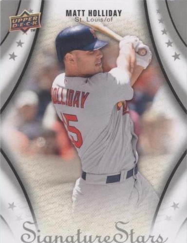 2009 Upper Deck Signature Stars - Matt Holliday #77