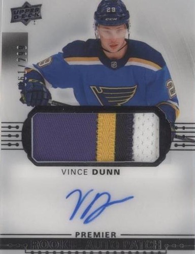 2017-18 Upper Deck Premier - Vince Dunn #AR-VD