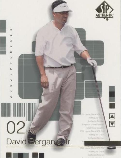 2002 SP Authentic - David Berganio Jr. #21SPA