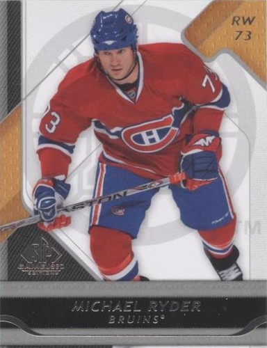 2008-09 SP Game Used Edition - Michael Ryder #10