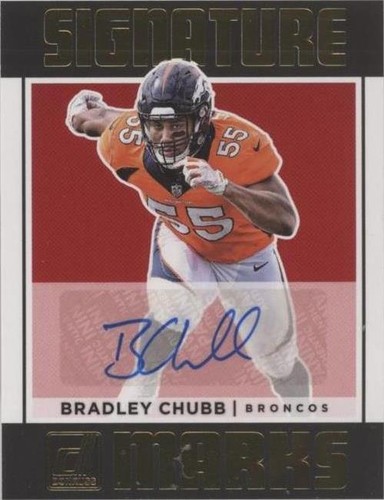 2018 Panini Donruss Bradley Chubb #SM-BC