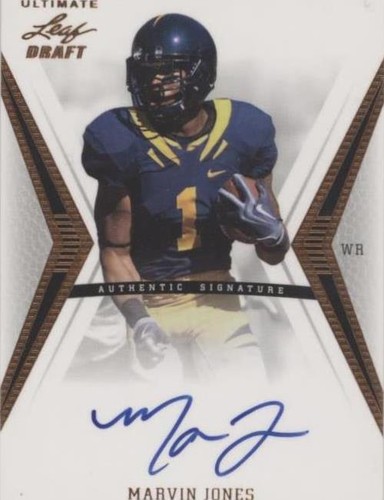 2012 Ultimate Leaf Draft Marvin Jones #MJ1